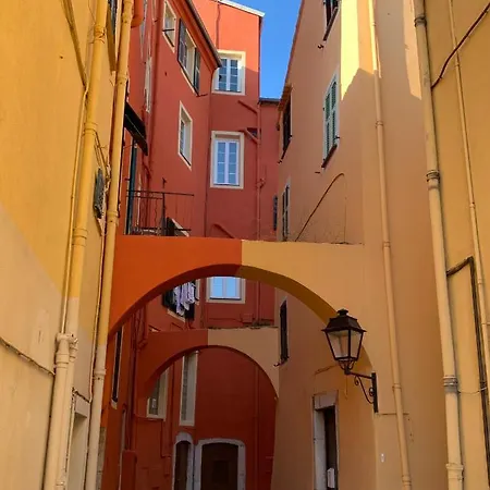 דירה Lovely - Heart Of Menton, Near The Beach. מנטון